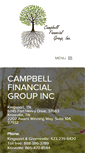 Mobile Screenshot of campbellfinancialgroup.net